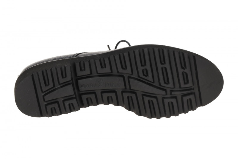 Paul Green Schuhe dunkelblau Mokassin Lack Samt 2688