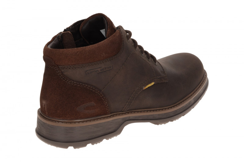 camel active Resist Stiefelette Mid Boots braun coffee Warmfutter