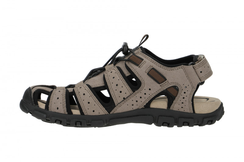 Geox Strada Outdoor Sandale grau U6224B