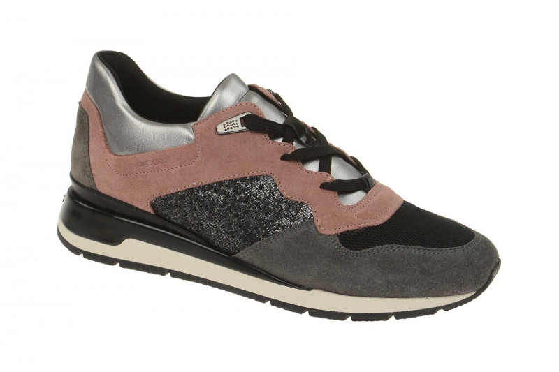 Geox Schuhe Shahira grau schwarz D44N1A