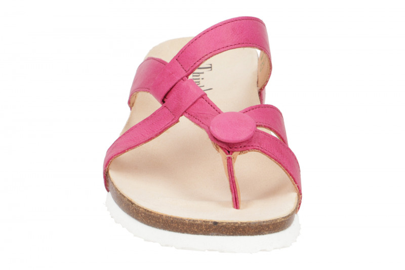 Think Julia Pantolette pink fuxia Zehentrenner