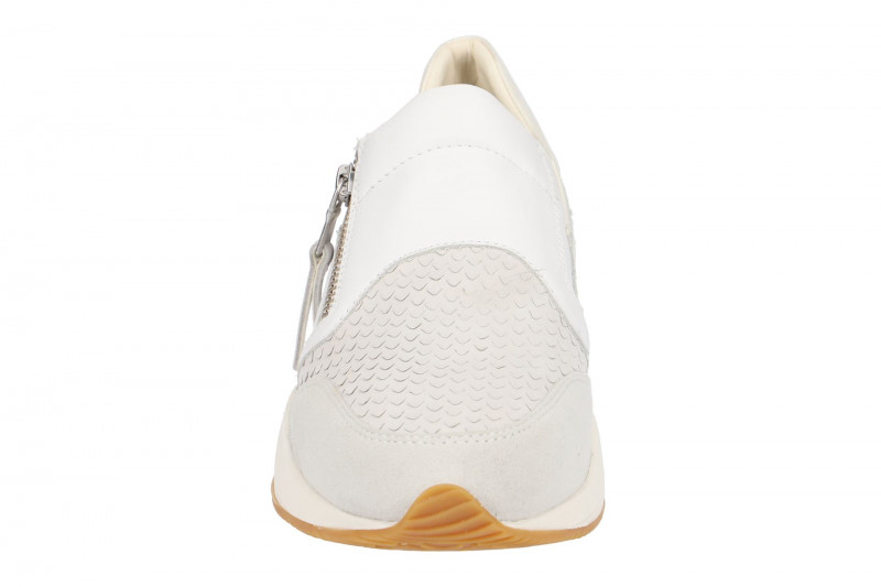 Geox Schuhe Slipper Omaya weiß grau