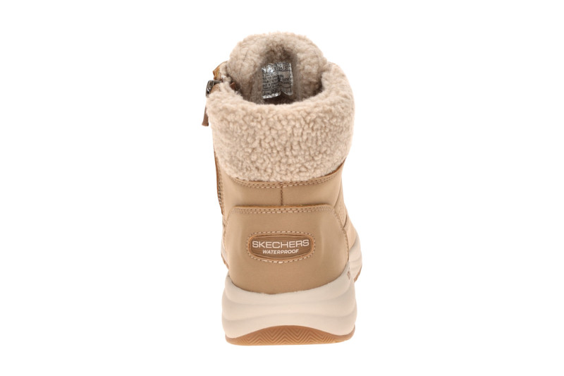 Skechers On-The-Go Stiefeletten hellbraun Damen wasserdicht 144746