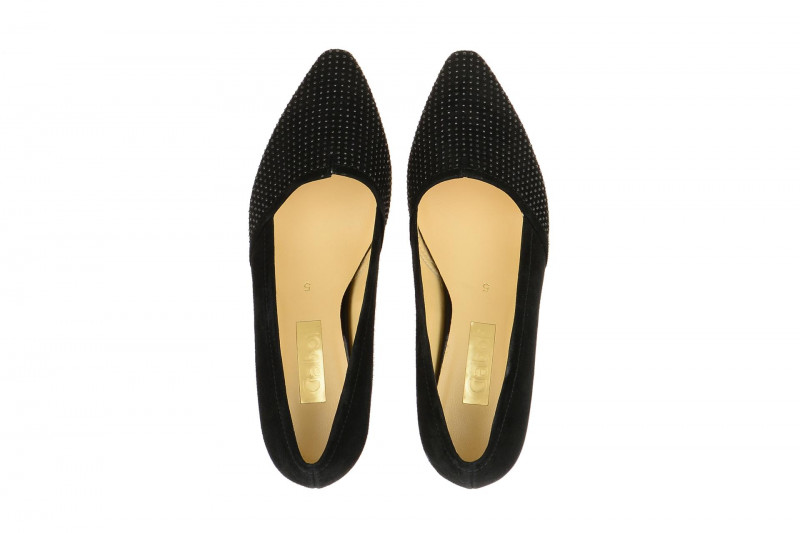 Gabor Pumps schwarz Samt 25.134.17