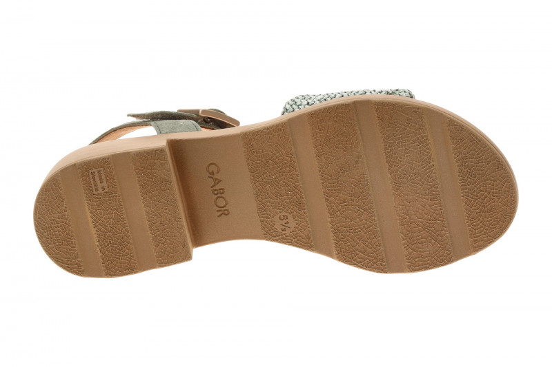 Gabor Sandalette pine grün H-Weite 82.814.64