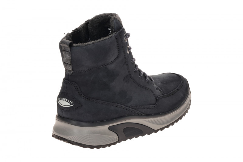 Gabor RollingSoft Schuhe Stiefel blau Nubuck 0802.01.002