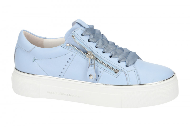 K&S Big Sneakers Schuhe hell-blau 21020