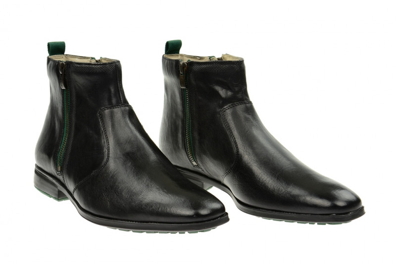 Clarks Gleeson Zip Stiefelette schwarz