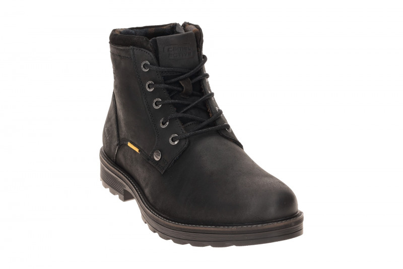 camel active Flow Stiefel Boots schwarz Nubuck