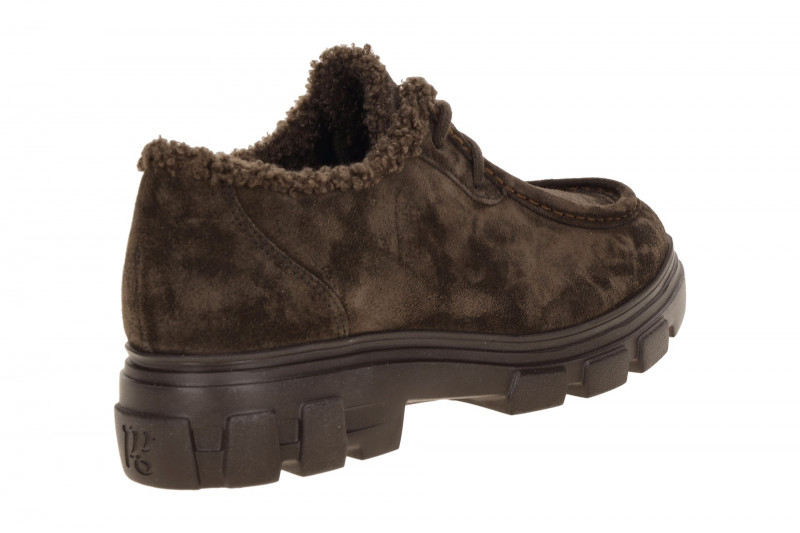 Paul Green Schuhe braun Mokassin Warmfutter Loafer 1246
