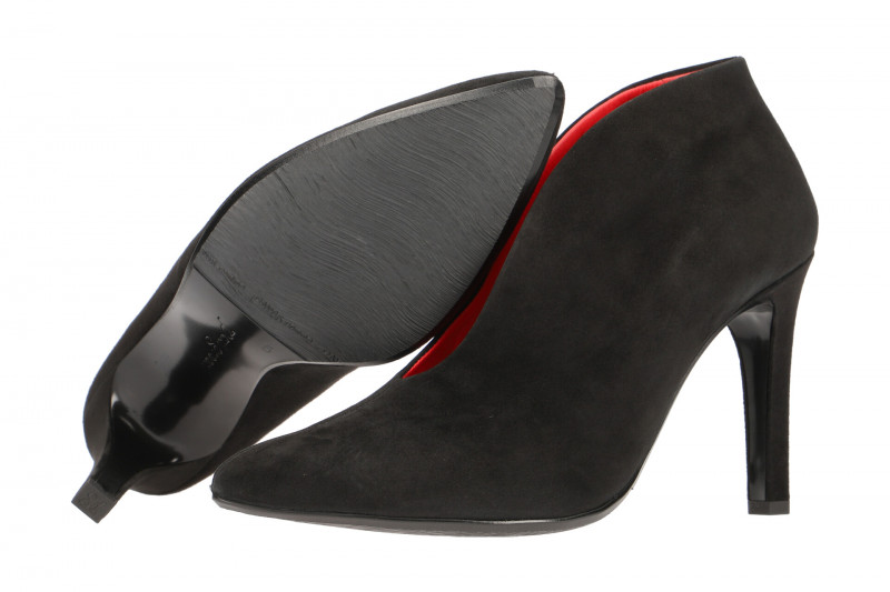 Paul Green Pumps schwarz Samtziege 9437