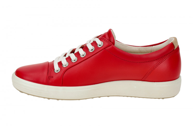 Ecco Soft 7 Schuhe chili rot Damen Sneakers 430003