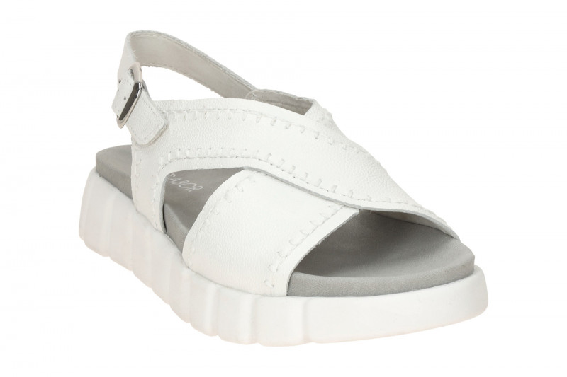 Gabor Kreuzriemen Sandale weiß 82.891.50