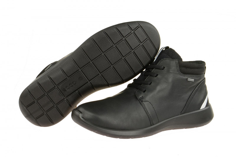 ecco Soft 5 Stiefelette schwarz Gore-Tex