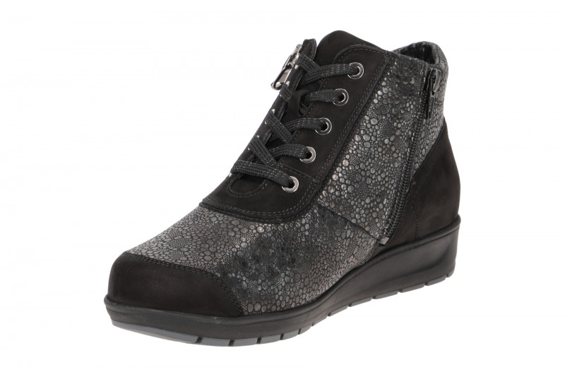 Waldläufer Mimi Stiefeletten schwarz Weite M 812817