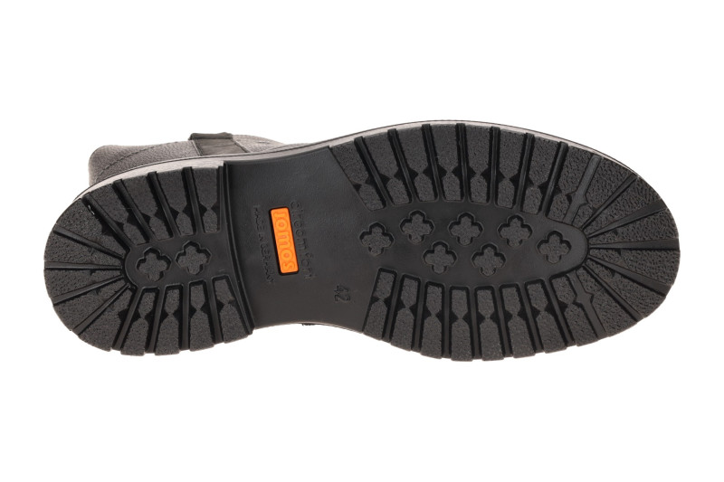 JOMOS Warmfutter Stiefel schwarz H-Weite Lammfell 456504