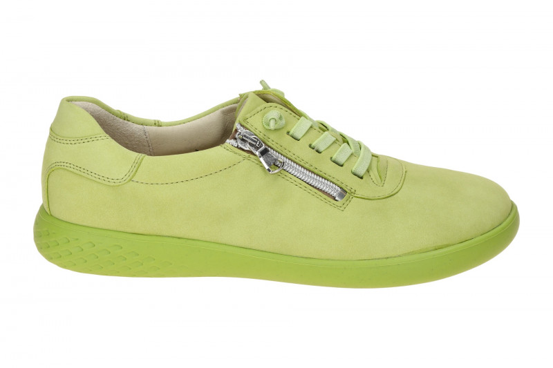 Waldläufer Cloe Schuhe lime grün H-Weite Gummizug 947006