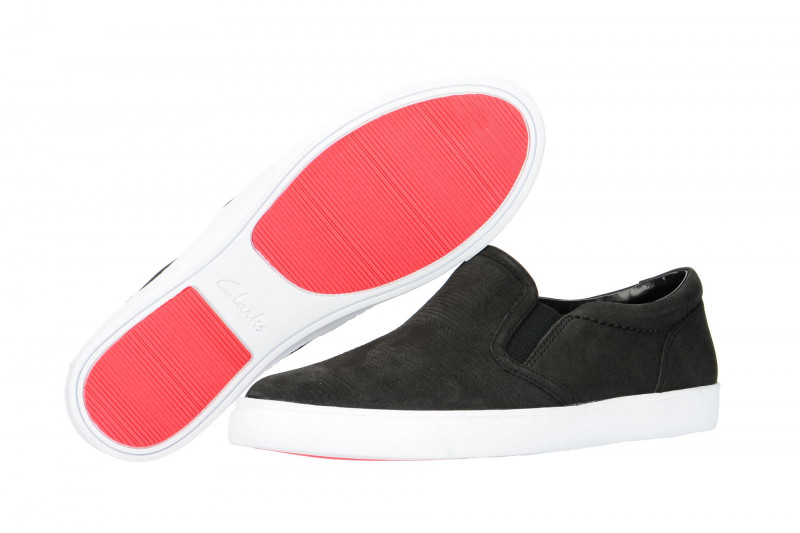 Clarks Slipper Glove Puppet schwarz