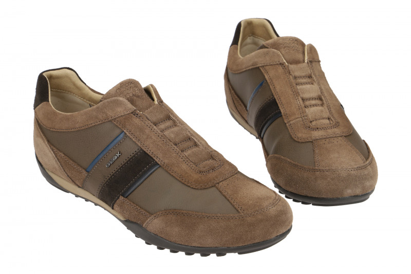 Geox Wells Schuhe Slipper braun U82T5A 022ME C6005