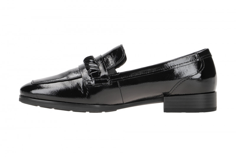 Gabor Schuhe Slipper schwarz Lack G-Weite 32.433.97