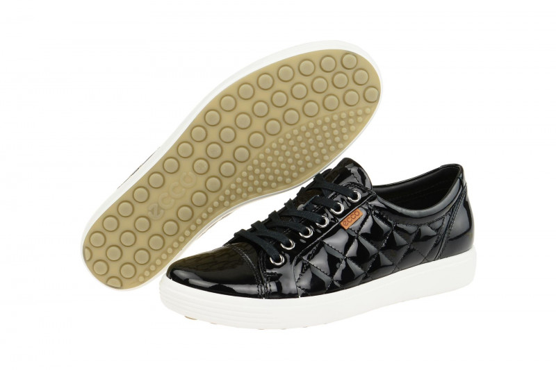 Ecco Soft 7 Schuhe schwarz Lack 43008358636