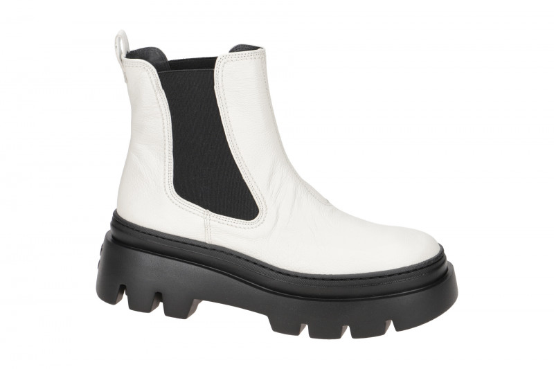 Paul Green Plateau Chelsea Stiefelette weiß ivory 9124