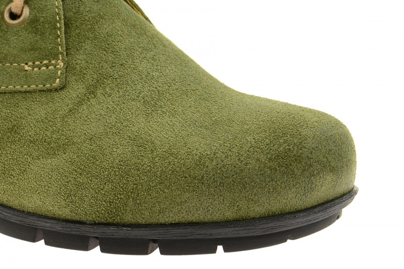 Think Menscha Stiefelette grün Velour