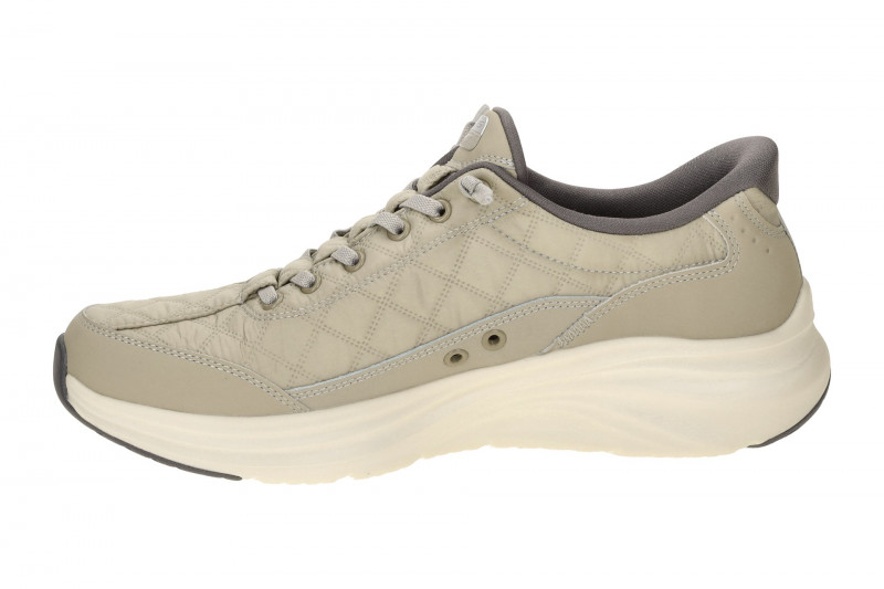 Skechers Contour Foam Schuhe grau tan Slip-Ins 232619