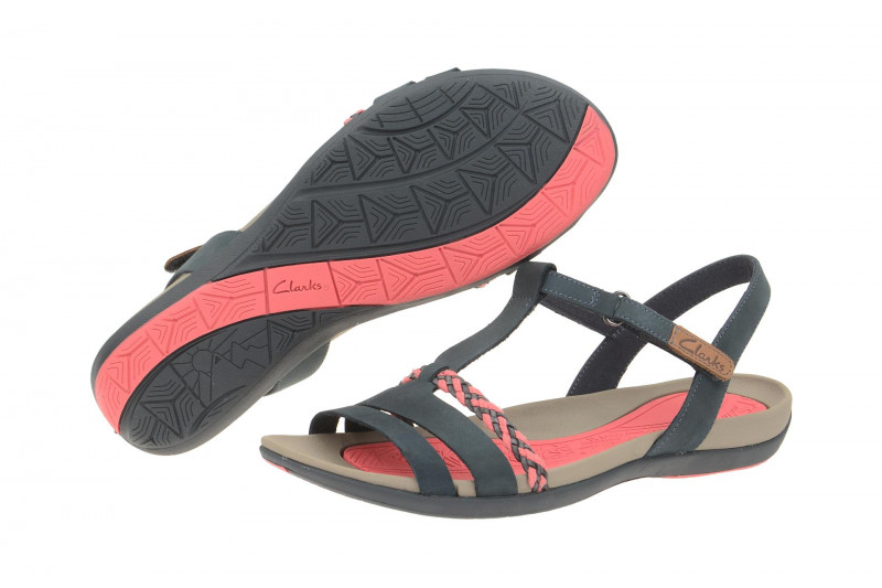 Clarks Tealite Grace Sandale blau navy 26106848