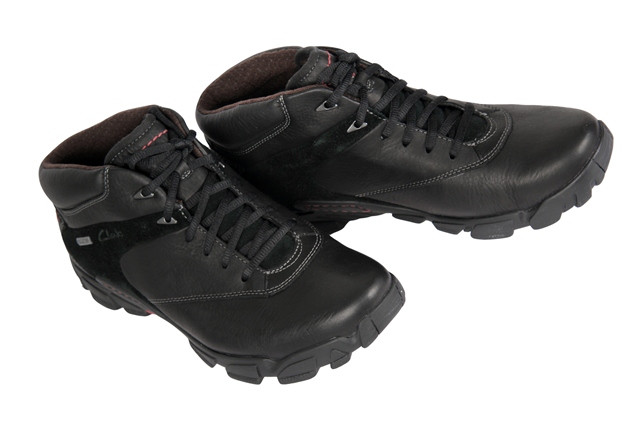 Clarks Raid Task GTX schwarz Boots Textilfutter