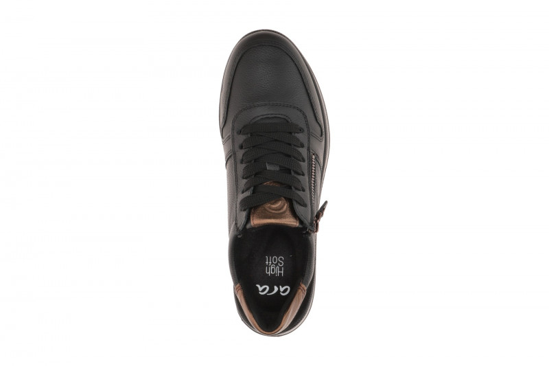 ARA Sapporo 3 Schuhe Sneaker schwarz matt 1227540