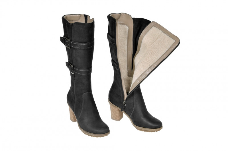Ecco Poznan Stiefel in schwarz Warmfutter 35731302001