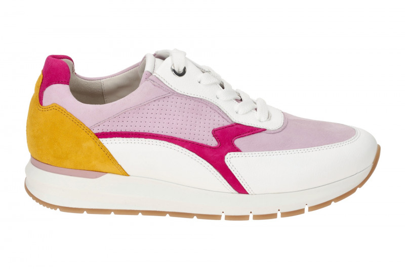 Gabor comfort Schuhe Sneaker weiß rosa 46.355.25