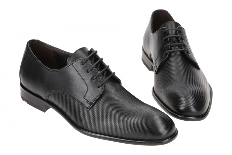 Lloyd Saigon Business Schuhe schwarz geriffelt 13-096-20
