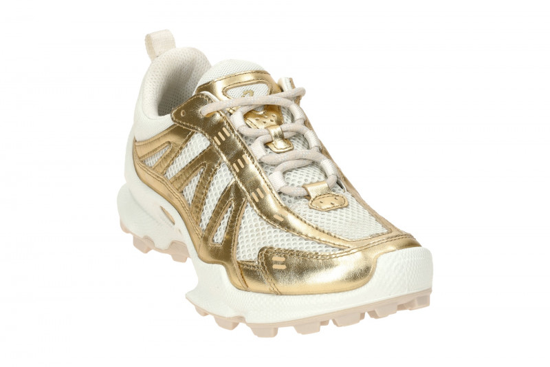Ecco Biom C-Trail Schuhe gold weiß Damen 803223