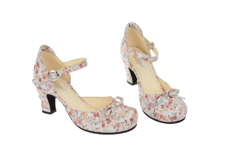 Tiggers Wave Pumps beige flower