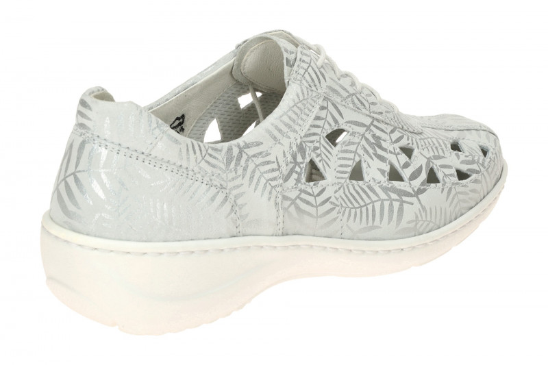 Waldläufer Kya Schuhe grau silber K-Weite 607009