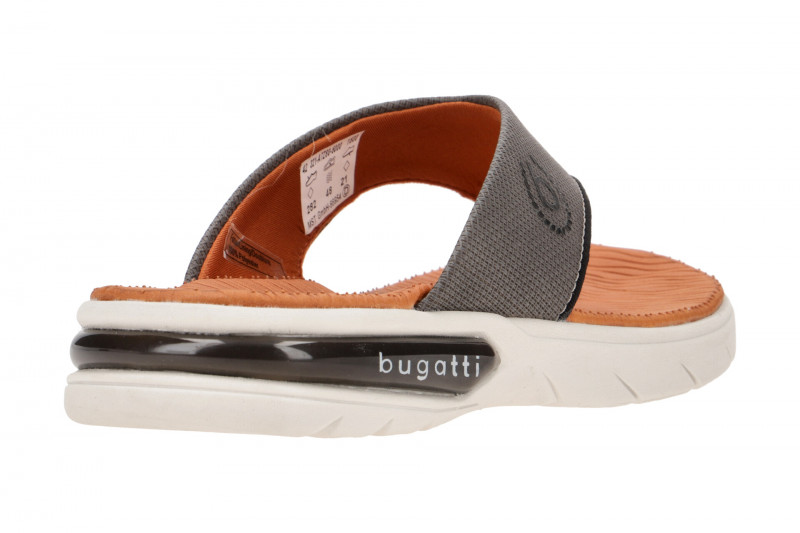 bugatti Socotra Zehentrenner Pantolette grau A7Z80