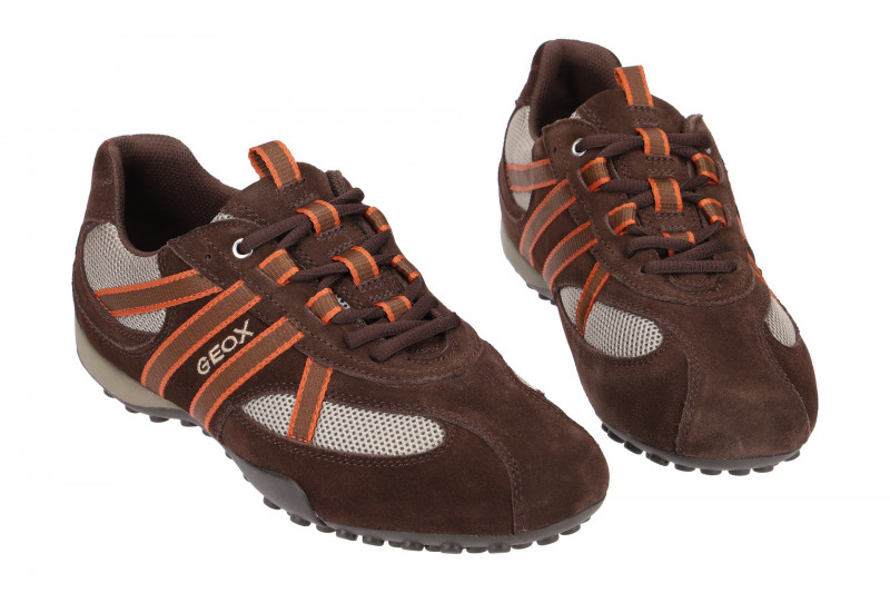 Geox Snake Schuhe braun orange U2207S
