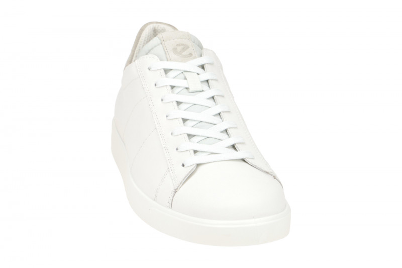 ecco Street Lite Schuhe Sneaker weiß grau 521304