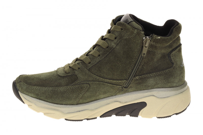 Gabor RollingSoft Stiefelette grün Velour 76.836.33