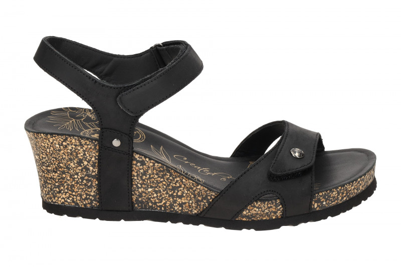 Panama Jack Julia Basics B1 Keil Sandale schwarz