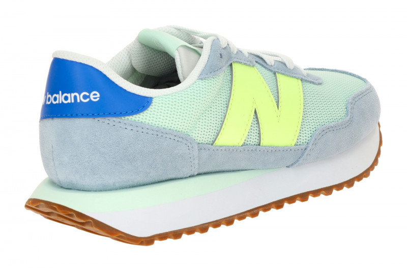 New Balance 237 Schuhe Sneakers grau grün Damen