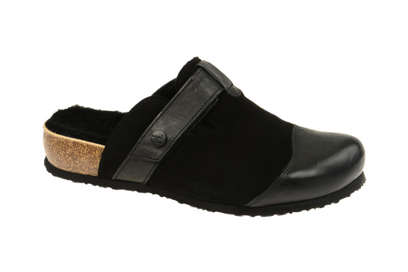Think Julia Clogs schwarz Pantolette 7-87349-09
