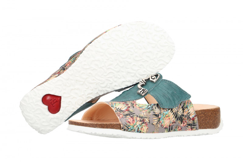 Think Mizzi Pantolette blau effekt 4-84353-99