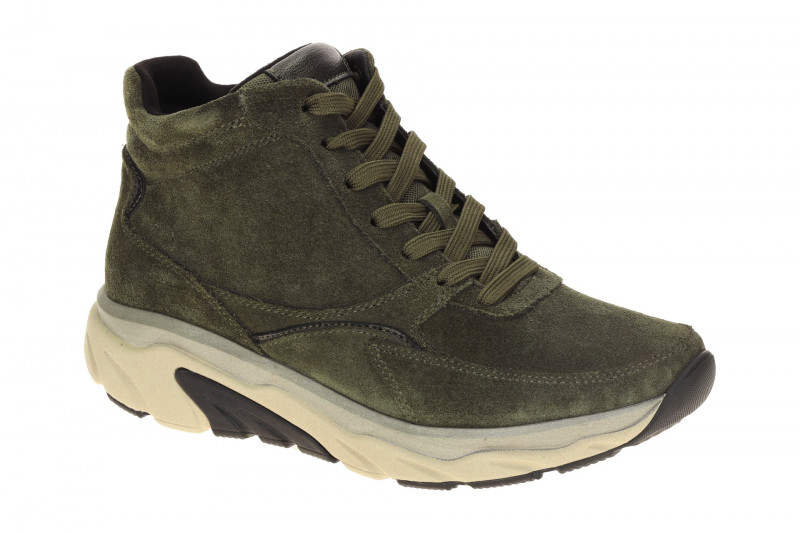 Gabor RollingSoft Stiefelette grün Velour 76.836.33