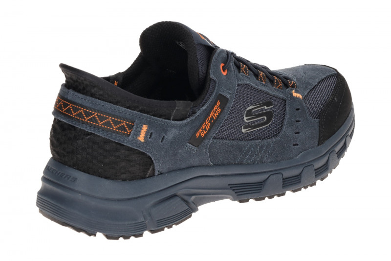 Skechers Oak Canyon Schuhe Slipper blau Slip-Ins 237450