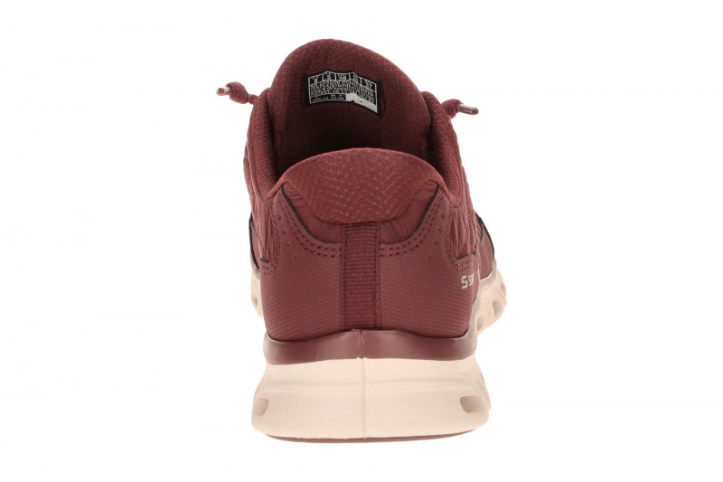 Skechers Glide Step Schuhe rot Slip-Ins 104556