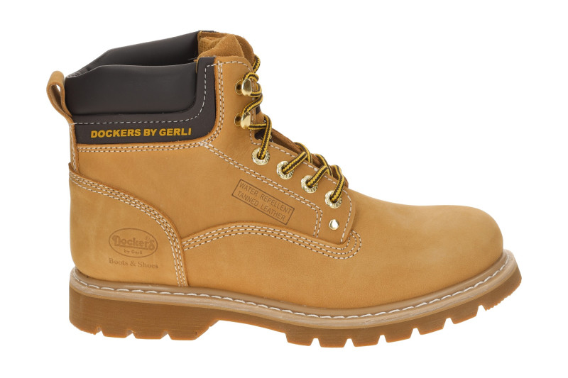 Dockers Schuhe Stiefelette Boots gelb Herren 23DA004
