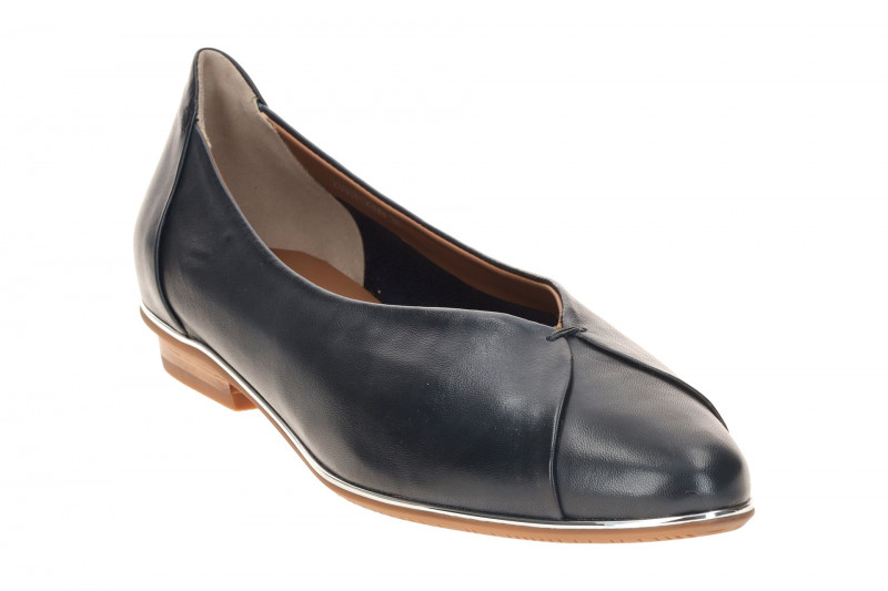 Everybody Beta Ballerina Schuhe blau silber Rahmen